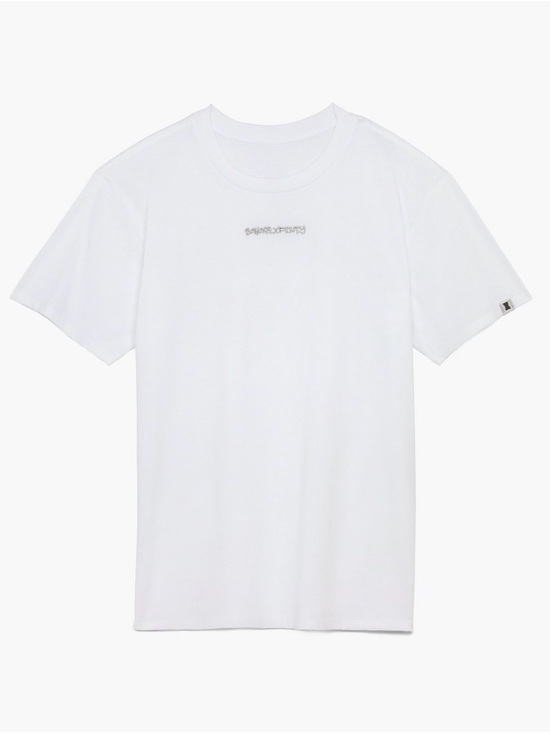 Fenty Beauty Other - Fenty Beauty White Short Sleeve Logo Crew Tee